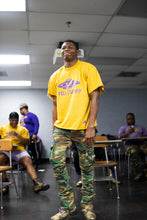 Load image into Gallery viewer, Camo Flare Cargo Pants