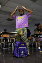 Load image into Gallery viewer, Camo Flare Cargo Pants